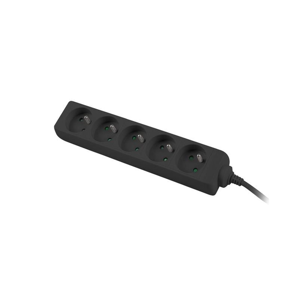 Lanberg PS0-05E-0300-BK hosszabbító - elosztó