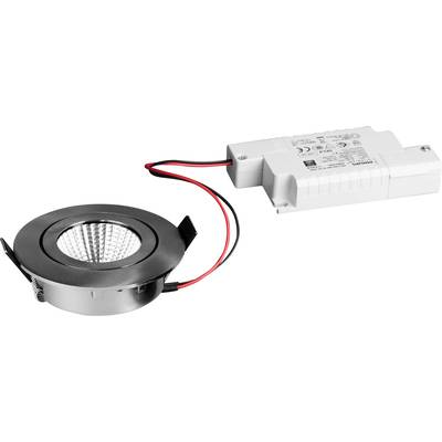 Brumberg 39363153 39363153 LED-es beépíthető lámpa LED 6 W Nikkel (39363153)
