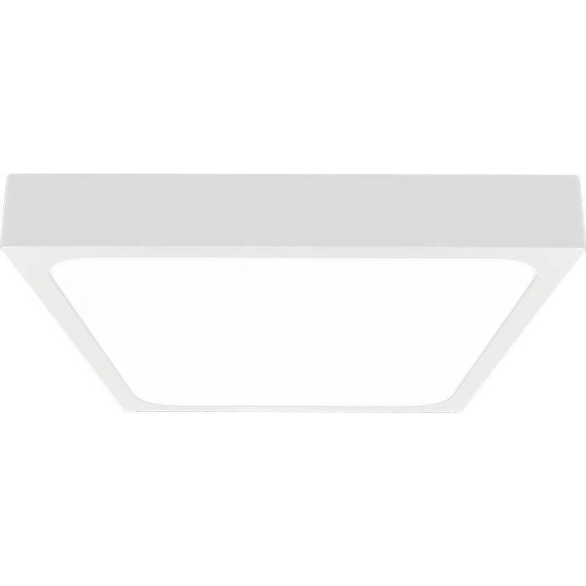 V-TAC 7630 Négyzet Mennyezeti Lámpa - 30 W, IP44, Fehér Kerettel, Meleg Fehér, 100 Lm/ W (SKU 7630)