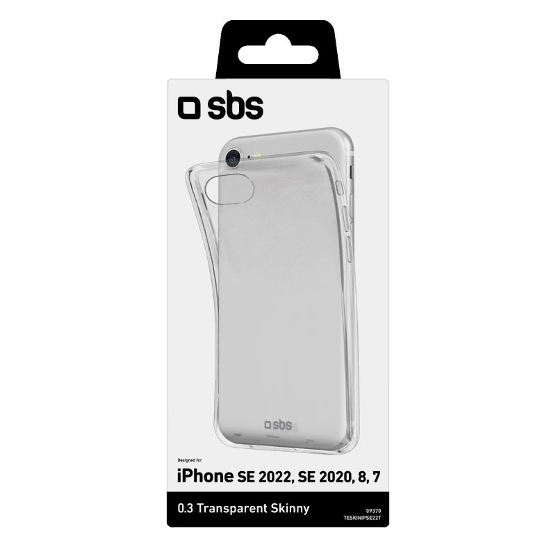SBS iPhone SE 2022/2020/8/7 Tok - Átlátszó (TESKINIPSE22T)