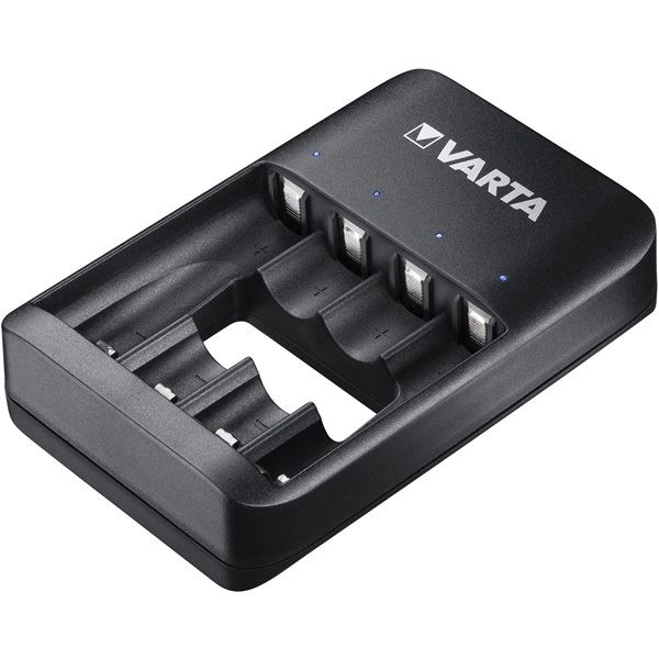 Зарядно Varta USB, 4 слота, AA/AAA, 4 батерии 56706 включени