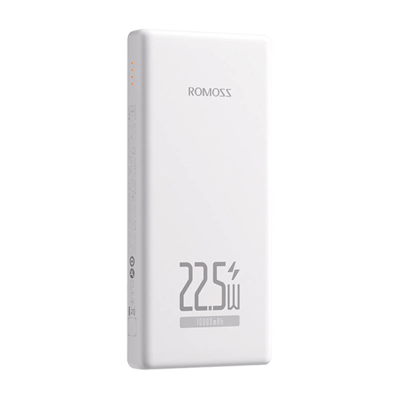 Romoss PRC10 Powerbank USB-A + USB-C / 10000mAh 22,5W (white) (PRC10-171-1133H)