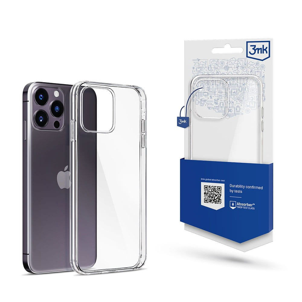 3mk Clear Case Apple iPhone 15 Pro Tok - Átlátszó (3M005199)