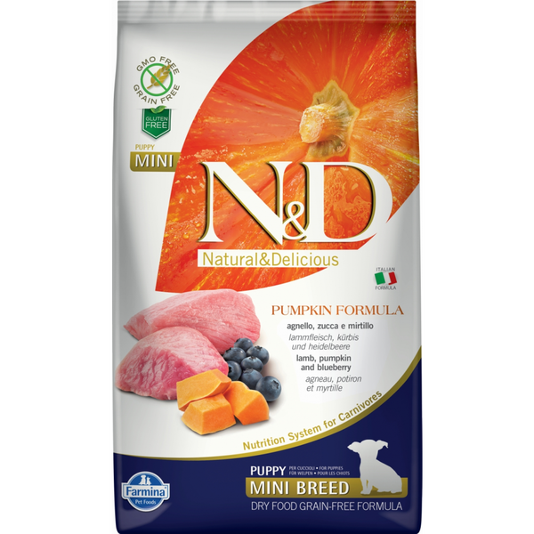 N&D Farmina Puppy Mini Jahňacie 2,5kg na váhu