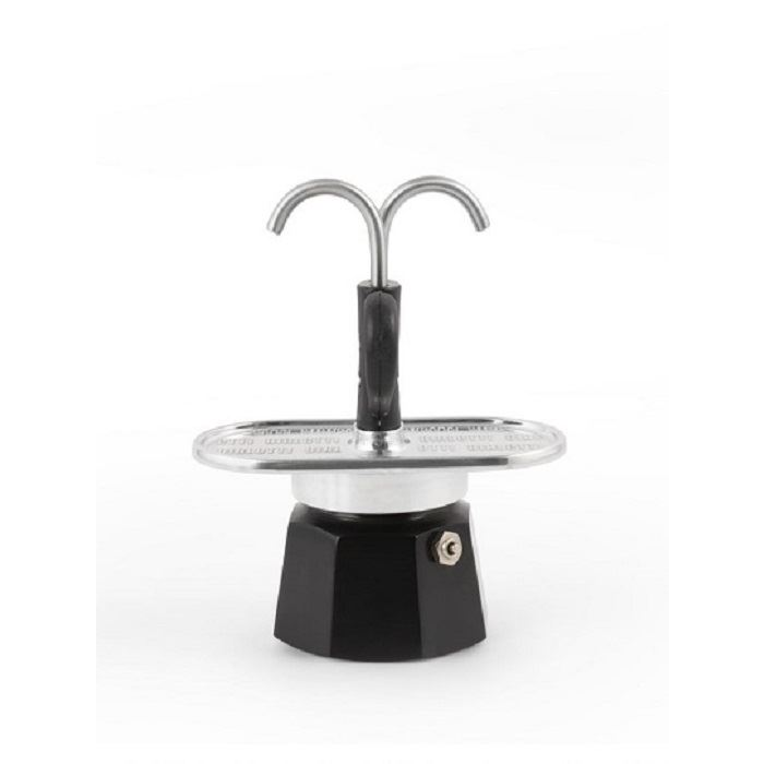 Bialetti Mini Express 2 személyes kotyogós kávéfőző fekete (2020) (7302) (Bia7302)
