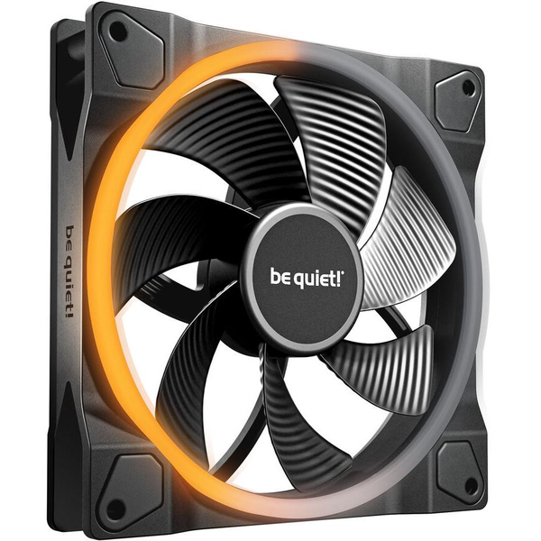 be quiet! Light Wings 140 mm PWM Reverse Black Computerkabinet Ventilator 14 cm Sort 1 stk