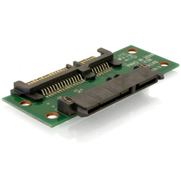Delock DL65092 Extension SATA 22pin male/female adapter (DL65092)