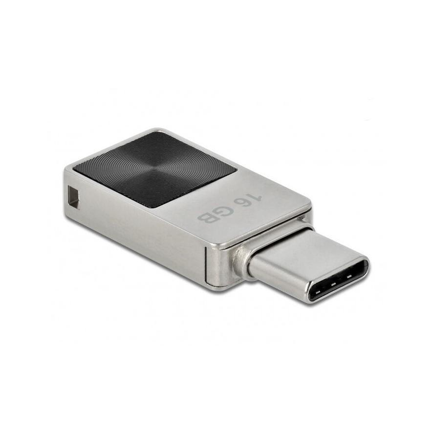 USB kľúč Delock 54082 16 GB USB 3.2 sivý