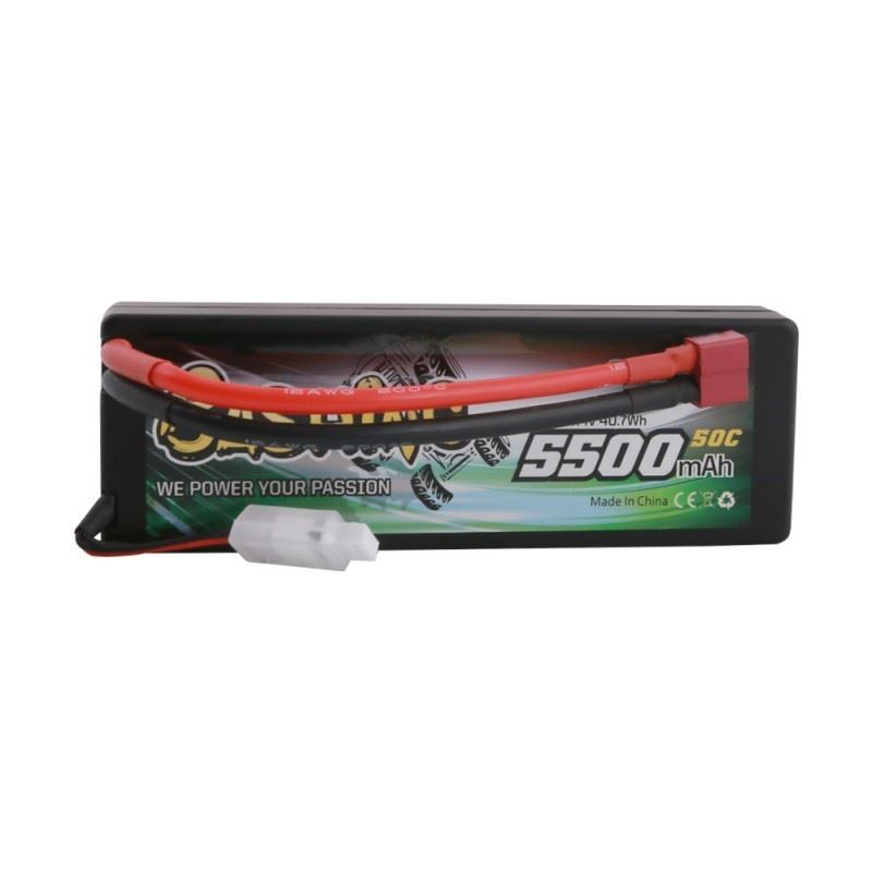 Gens Ace HV 5500mAh 7.6V 60C 2S1P T Plug akkumulátor (GEA552S60D20GT) (GEA552S60D20GT)