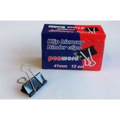 Polsirhurt Spinacz binder clip 41 mm a"12