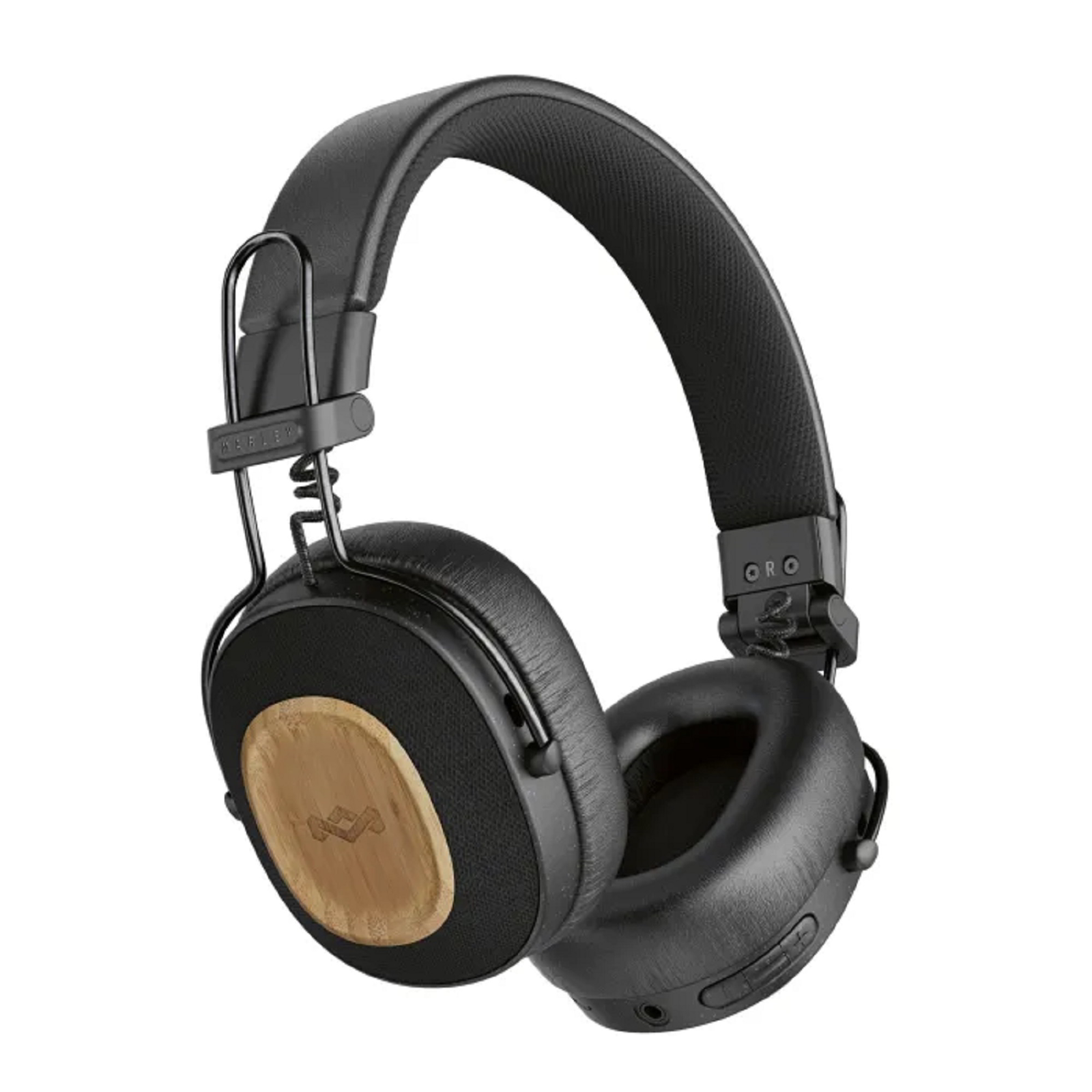 Marley Positive Vibration Riddim Wireless Fejhallgató Headset - Fekete (EM-JH135-SB)