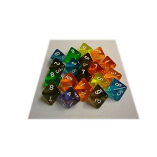 Noname 731962 Dobókocka nyolcoldalú (1 db / csomag) (HOT19626)