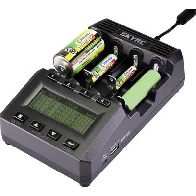 SKYRC MC3000 Lítiumion, LiFePO, LiPolimer, NiCd, NiMH, NiZn, RAM 10440, 14500, 16340, 16650, 17500, 17670, 18490, 18500, 18650, 22650, 26500, 26650, Ceruza (SK-100083)