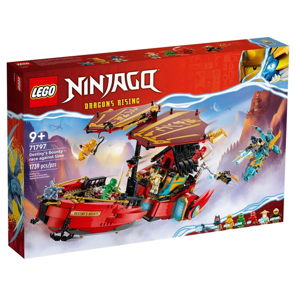 LEGO Ninjago - A Sors Adománya hajó versenyfutás az idővel