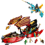 LEGO Ninjago - A Sors Adománya hajó versenyfutás az idővel