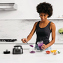 Блендер Ninja Foodi Power Nutri 3-in-1 with Smart Torque, 6 програми Auto-IQ, CB350EU 1200 W, Купа 2.1 л, Кана 700 мл и купа 400 мл, Черен/Сребрист