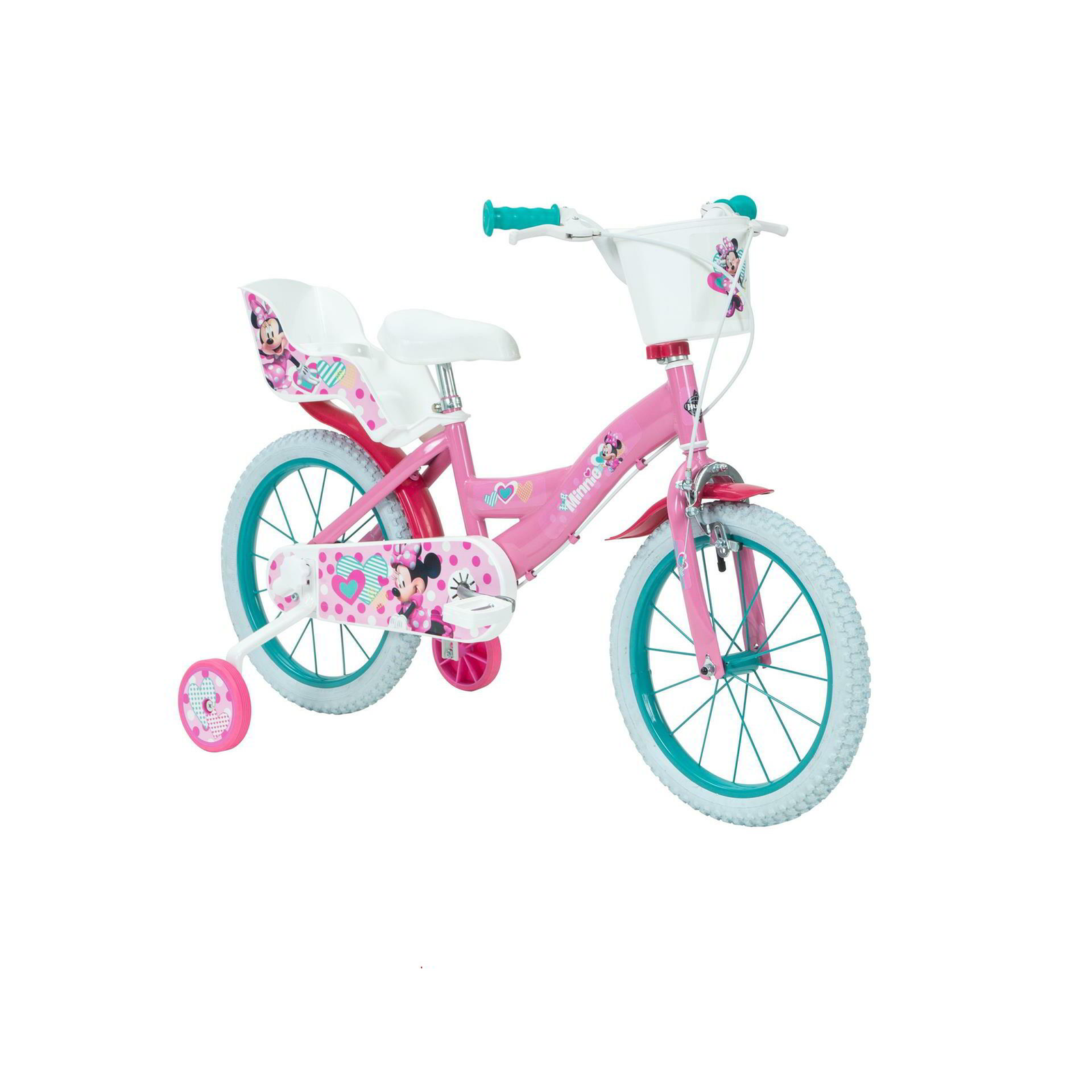 Huffy Disney Minnie kerékpár- Rózsaszín (16-os méret) (21891W)