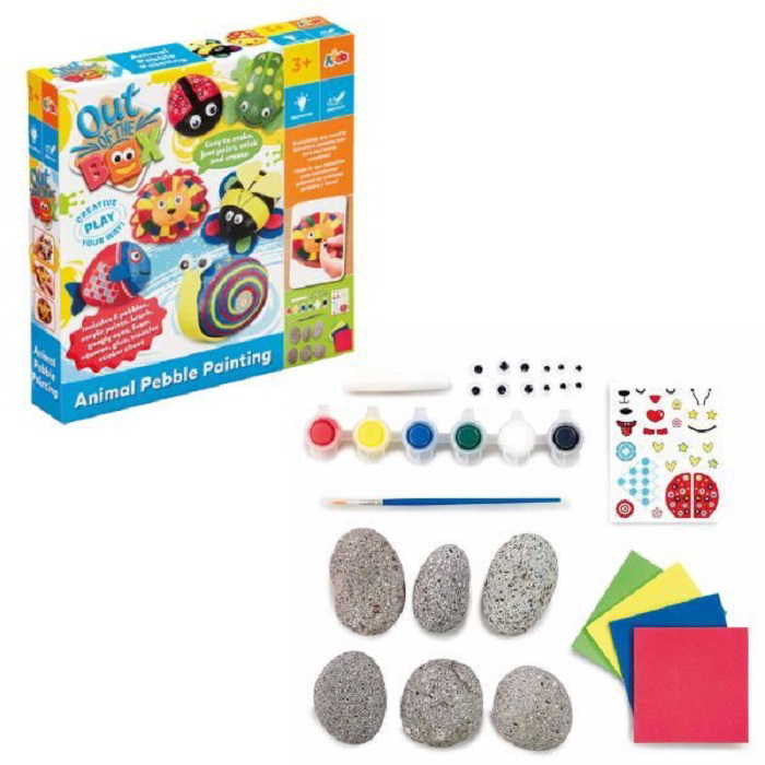 Addo Állatos kavicsfestő készlet (18118-B)