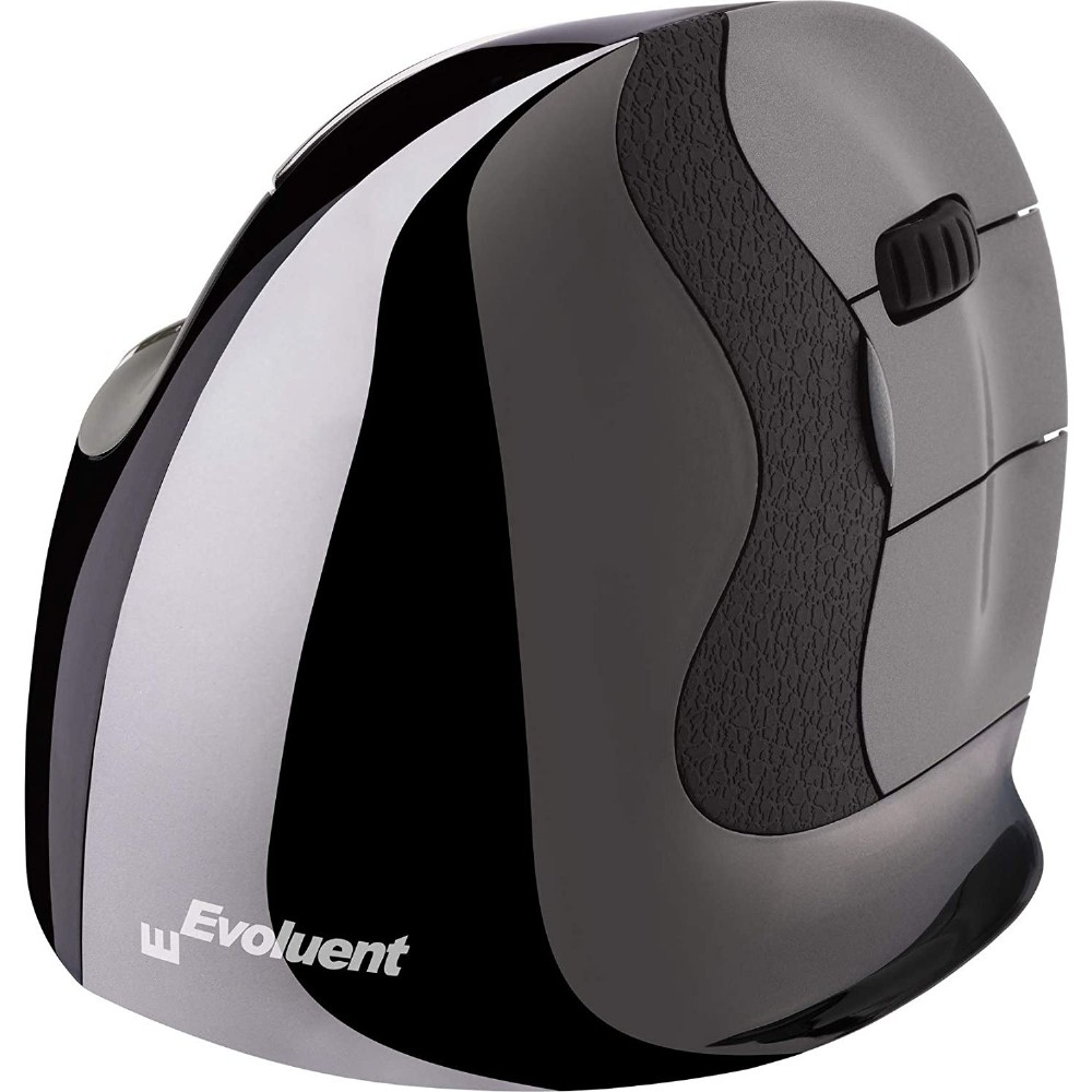 Evoluent VerticalMouse D Medium Wireless Egér - Fekete (VMDMW)