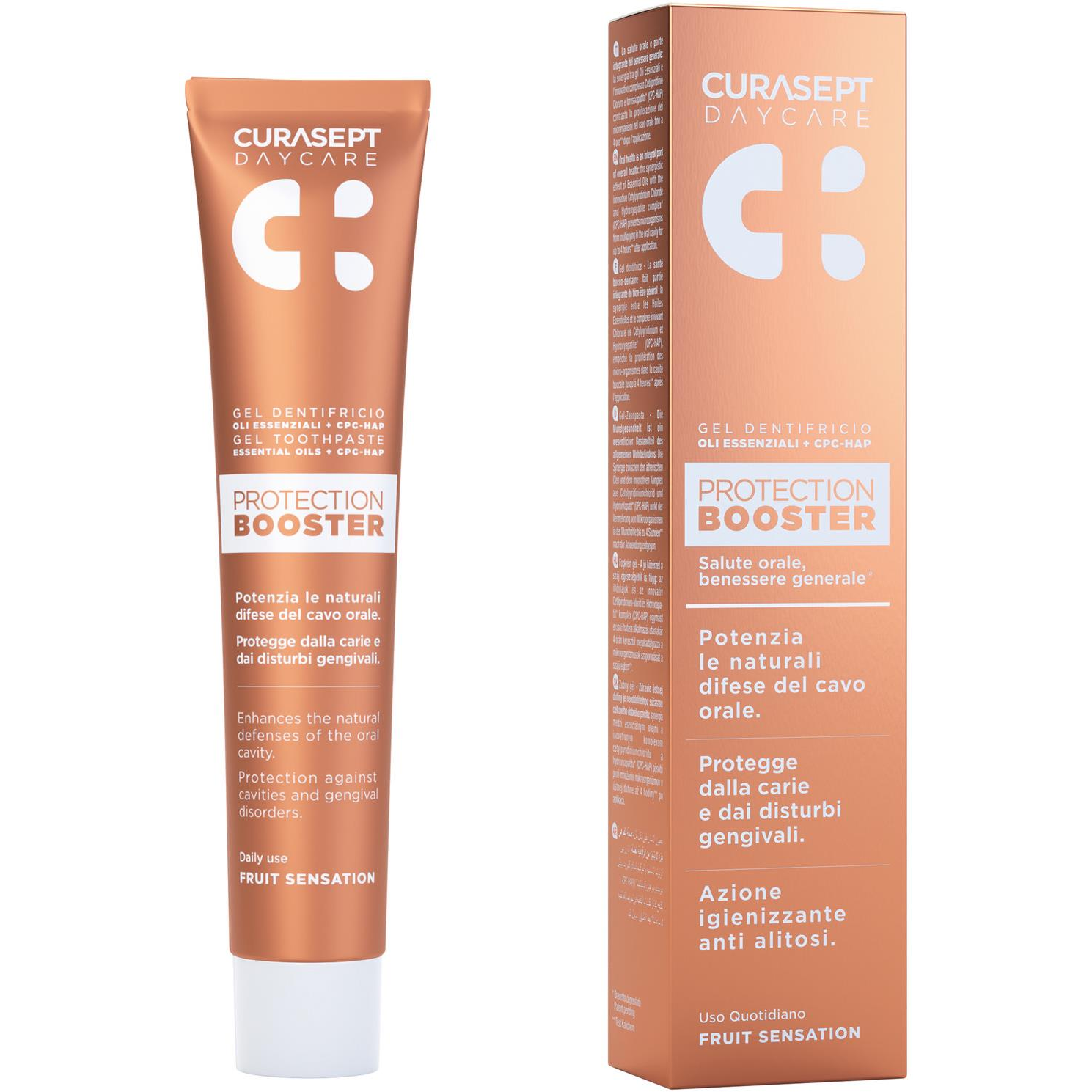 CURASEPT Daycare Booster Fruit Sensation 75ml (8056746073305)