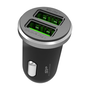 Зарядно за кола Silicon Power, 2 x USB, 2.1A, 10.5W, Черно