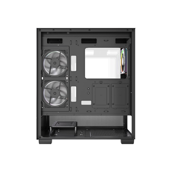Gembird ház Fornax X550 ARGB Akvárium Midi Tower fekete