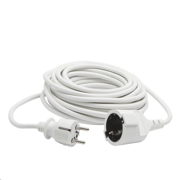 Handy hálózati hosszabbító, lengő, 10 méteres fehér (20504WH) (20504WH)