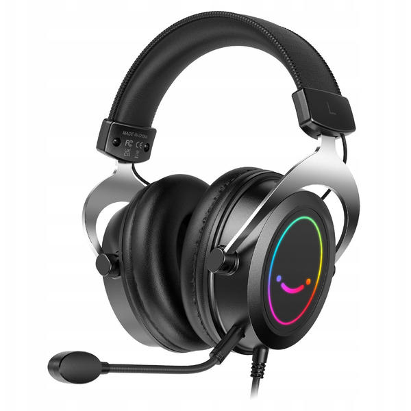 Căști de gaming Fifine AmpliGame H3 RGB cu microfon