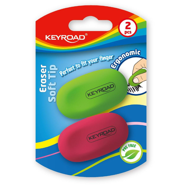 Radirka office soft tip ergonomska 1/2 kr971240