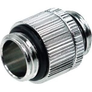 ALPHACOOL 17032 Double nipple G1/4 outer thread to G1/4 outer thread revolvable - króm (17032)