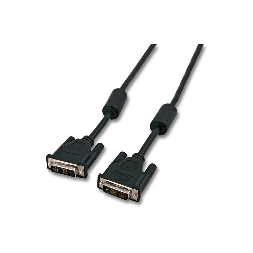 EFB DVI-D SingleLink,2x DVI-D 18+1,St.-St.,AWG 30,3,0m,sw (K5433.3)