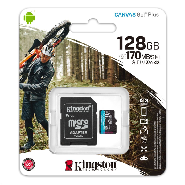 Kingston Canvas Go! Plus 128 GB