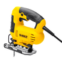 Електрически трион, DeWALT, 650 W, черен/жълт