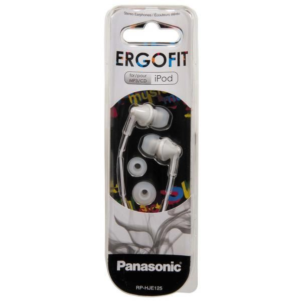 Panasonic RP-HJE125E-W слушалки за уши, бял цвят