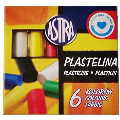  Bertus Plastelina 6 kolorów