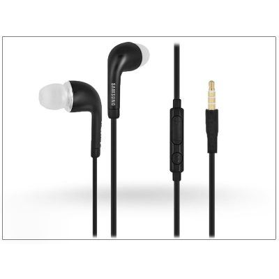Слушалки SAMSUNG STEREO, жак 3.5мм, бутон за запис, контрол на звука, Черни