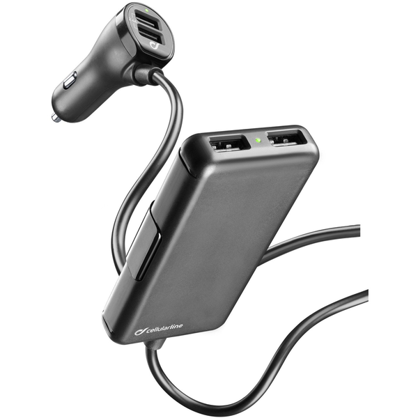 Cellularline 8018080270574 Smartphone, Universale Nero Accendisigari