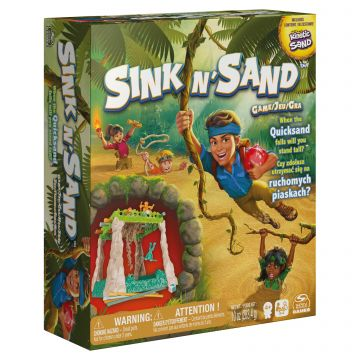 Spin Master Kinetic Sand: Futóhomok társasjáték (6065695) (6065695)