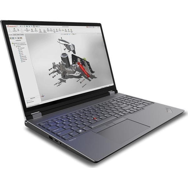 Lenovo ThinkPad P16 Intel® Core™ i9 i9-13980HX Mobil munkaállomás 40,6 cm (16") WQXGA 32 GB DDR5-SDRAM 1 TB SSD NVIDIA RTX 3500 Ada Wi-Fi 6E (802.11ax) Windows 11 Pro Szürke, Fekete