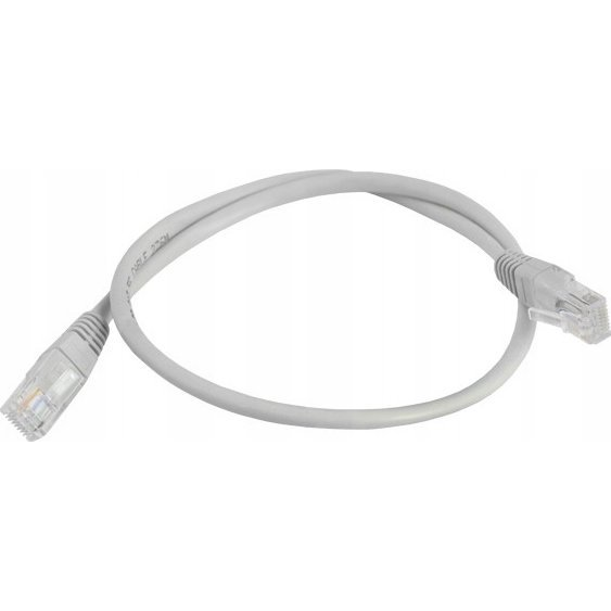  Lexton Kabel komputerowy sieciowy 1:1 8p8c (patchcord), 0,5m.