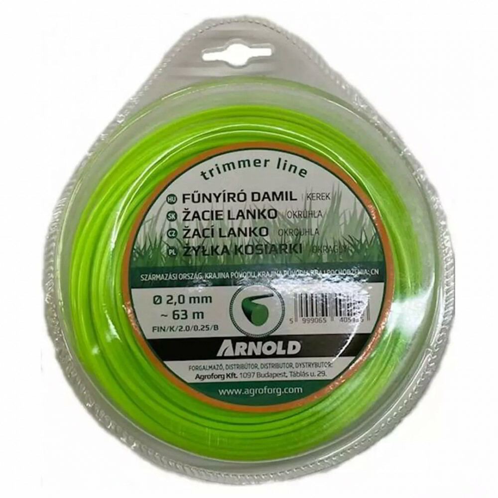 Arnold 2.0mm Kerek damil (63m) (FIN/K/2.0/0.25/B)