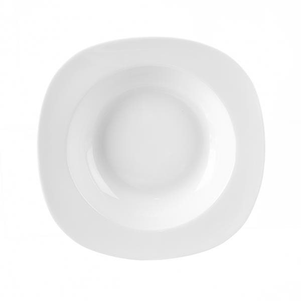Orion Porcelán mélytányér szögletes LUNA