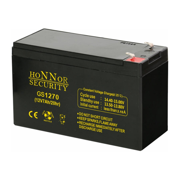 Honnor Security HS12-7 akkumulátor (12V / 7Ah)