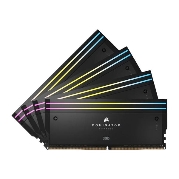 Corsair Dominator Titanium RGB DDR5 6000MHz 64GB Kit4 бял