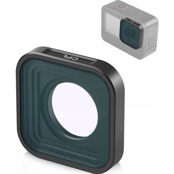 Filtr Puluz Filtr Polaryzacyjny Cpl Do Kamery Gopro Hero 12 11 Mini 11 10 9 Black / Pu924