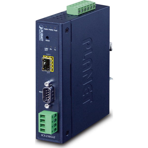 PLANET 1-Port RS232/RS422/RS485 Serial-Ethernet 1 x SFP