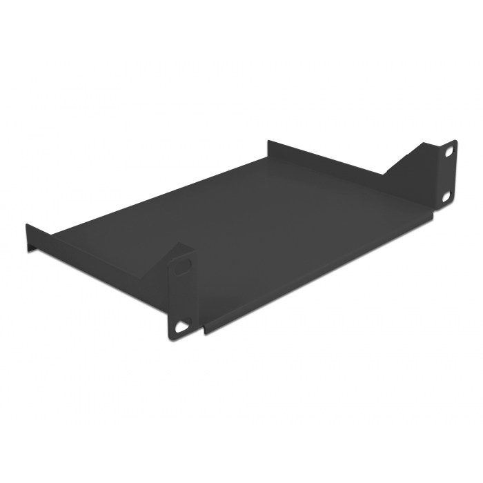 Delock 10 polc hálózati kabinetekhez 1U fekete (66853) (66853)