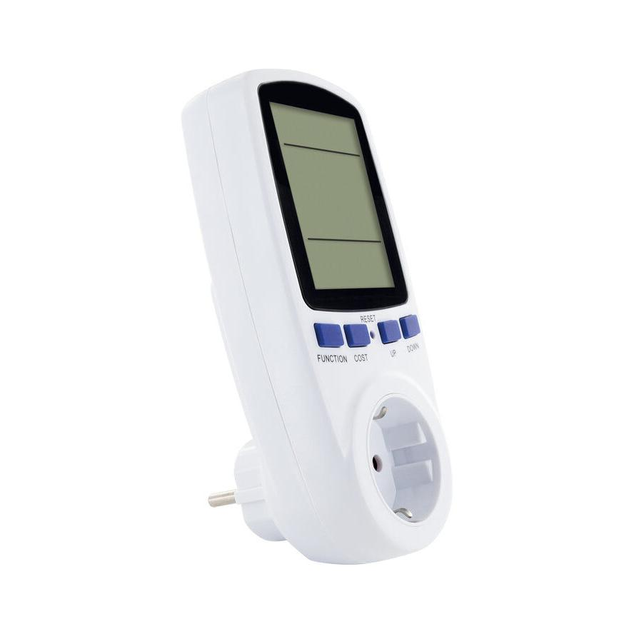 Schwaiger Energiekostenmessgerät mit Display, weiß (SOEM0100) (SOEM0100)