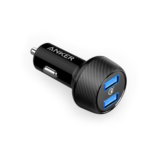 Anker PowerDrive Speed Мобилен телефон, Смартфон, Таблет Черен Запалка На открито