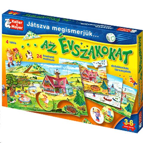 Keller & Mayer Játszva megismerjük az évszakokat (712123) (712123)